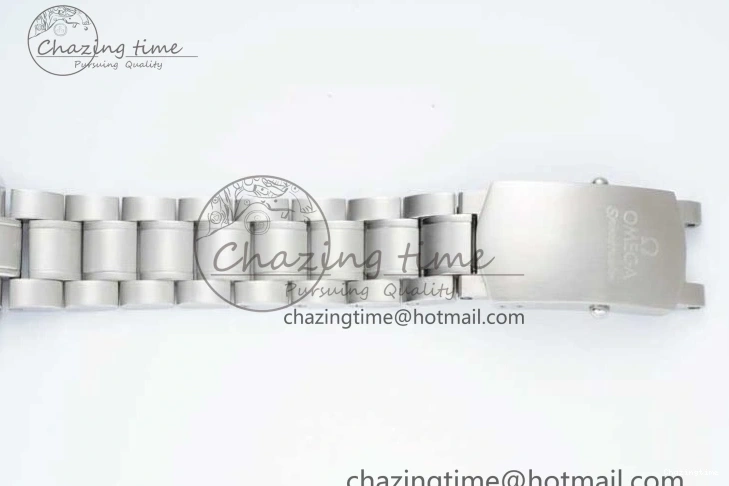 0405 UrbanChic Speedmaster Racing Master SS HKF Best Edition Blue Black Dial on SS Bracelet A 7808